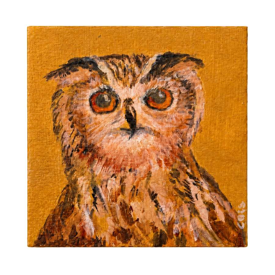 Owl in Wood